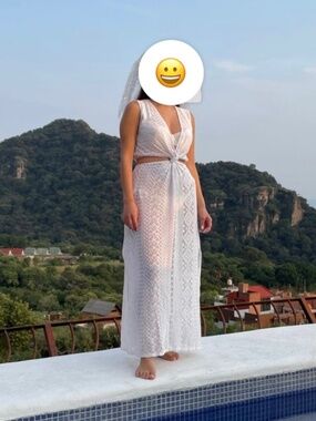 Oysho cutout swimsuit cover
